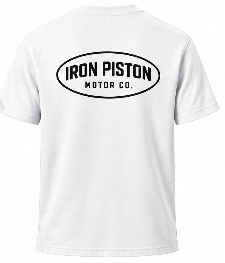 Polera Motor Co. IP Blanca