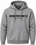 Polerón Canguro Racing IP Gris