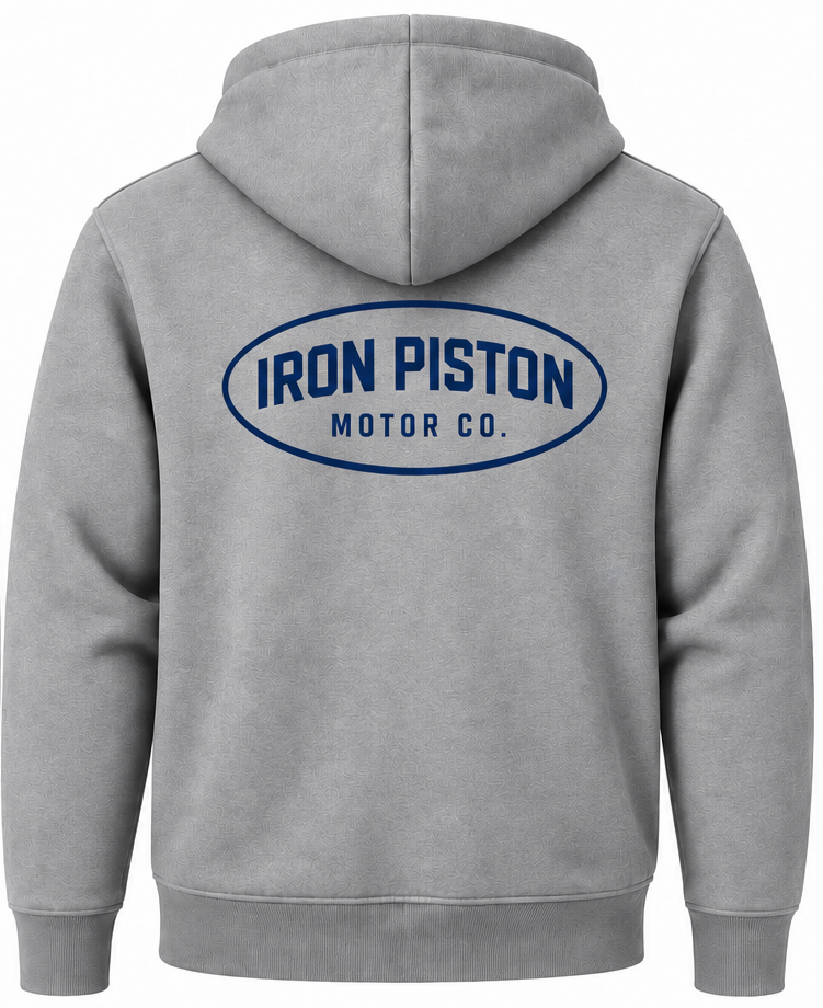 Polerón Canguro Motor Co. IP Gris