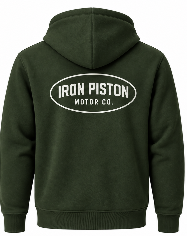 Polerón Canguro Motor Co. IP Verde