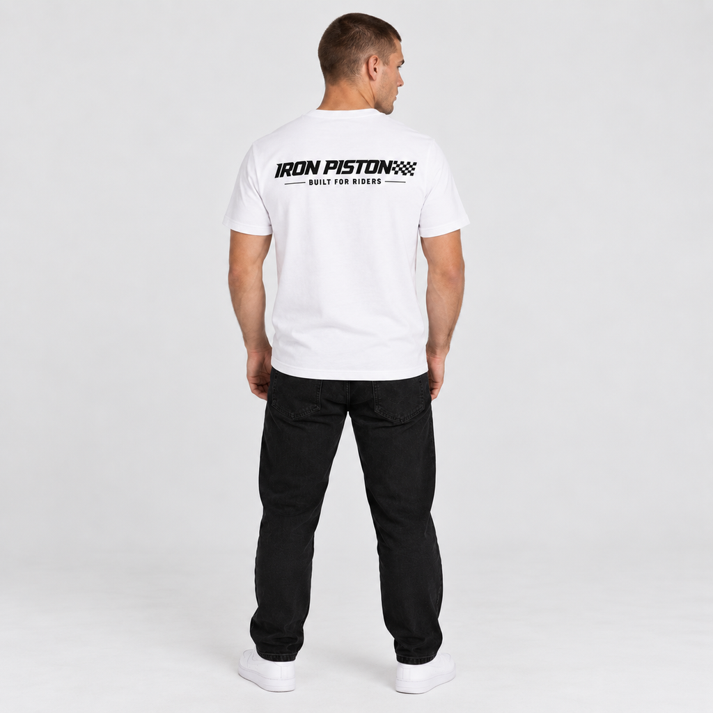 Polera Racing IP Blanca