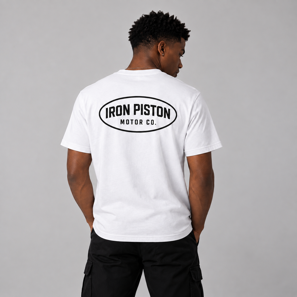 Polera Motor Co. IP Blanca